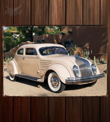 Металлическая табличка Chrysler Airflow CV Coupe